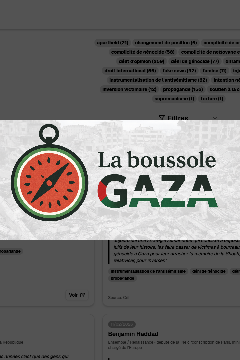 La boussole Gaza